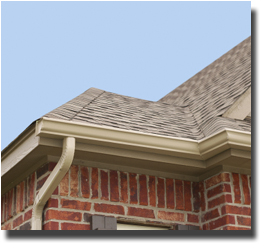 Seamless aluminum gutter installation, cleaning & storm damage repair | M&H Construction